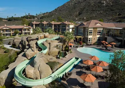 an image of a water slide in a resort at Hyatt Vacation Club at the Welk, San Diego in Escondido
