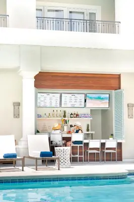 a rendering of a pool at a hotel at Balboa Bay Resort in Newport Beach