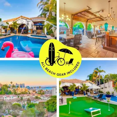Resort Living: Hoops Outdoor Bar Views PoolSpa