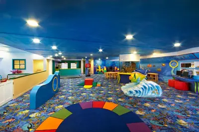a childrens room with a play area with a playground at Omni La Costa Resort & Spa Carlsbad in Carlsbad