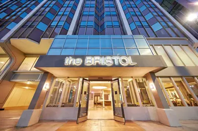 a building with the british sign in front of it at The Bristol Hotel San Diego in San Diego