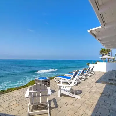 Oceanfront Villa with Private Beach Access
