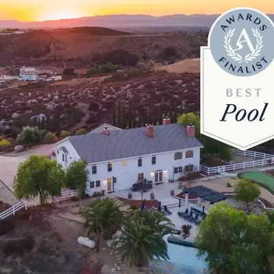 Expansive Wine Country Estate Pool Sleeps 20 Quiet Retreat