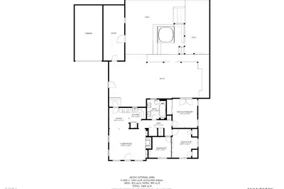 a floor plan of a house at Kokomo by AvantStay Bayside Getaway w Fire Pit Large Outdoor Patio in San Diego
