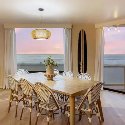 Beachfront Home w Ocean Views • Right on Mission Beach Belmont by AvantStay