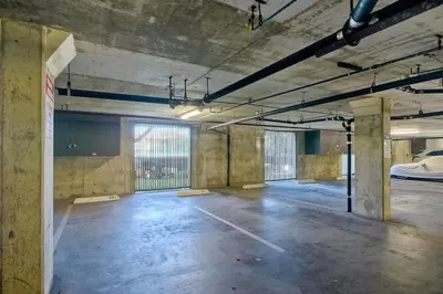 an empty parking lot in an old building at Oceanfront Views, Heated Pool, Hot Tubs, Parking in Solana Beach