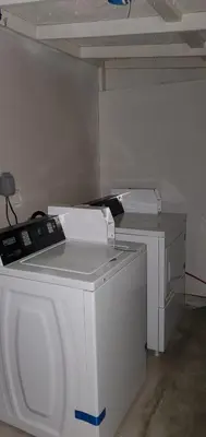 a washing machine and a washer in a room at New ! Lovely Studio w/ patio, Parking on premises in Escondido