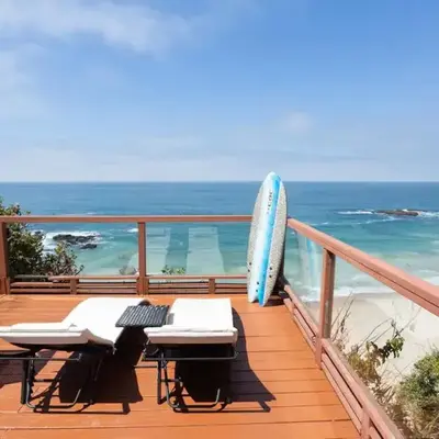OCEAN FRONT Beach HOUSE! Private Stairs to SAND!