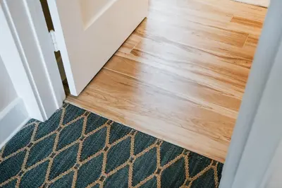 an open door with a wooden floor at 1400 S Bayfront in Newport Beach