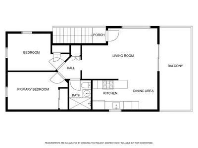 a floor plan of a house at 114 Forty Second Street B in Newport Beach